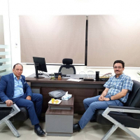 شركة انطلاق تستقبل وفد المعهد العالي للإعلام بالإسكندرية